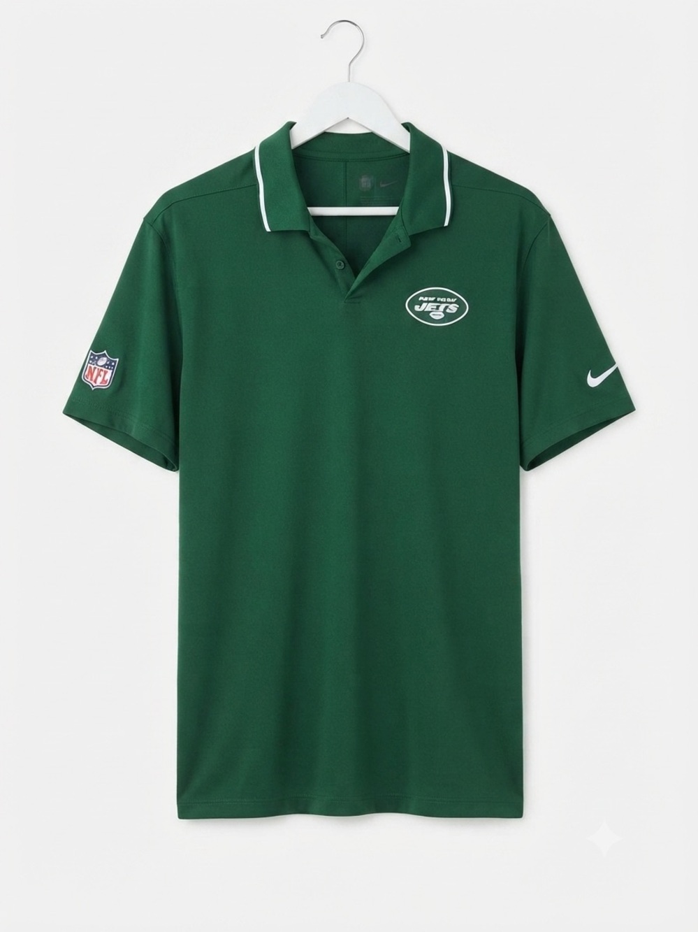 NFL Green Polo with White Trim